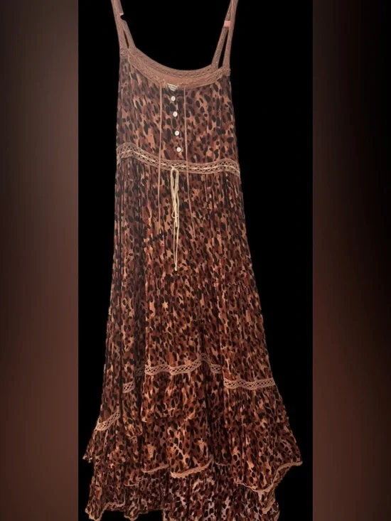 Spell Saphari Strappy Boho Dress - Picture 2 of 10